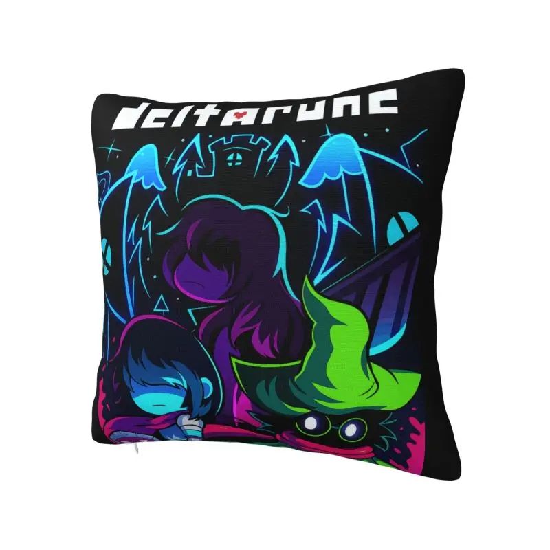 Nordic Style Deltarunes Game Cushion Covers 45x45cm Soft Pillow Case for Sofa Car Square Pillowcase Home Decor