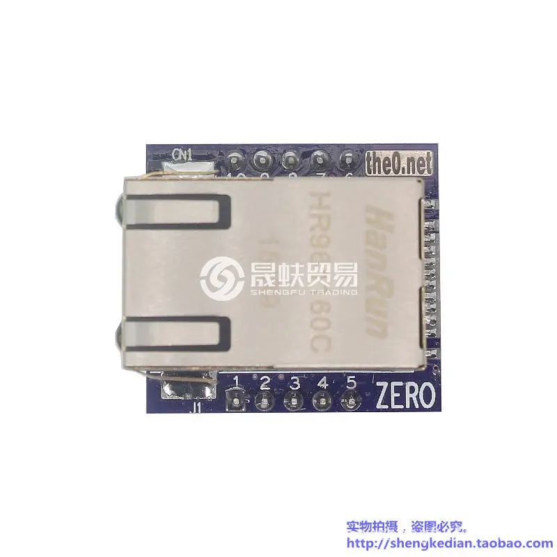 Super miniENC28J60Network Module Upgraded Version Zhilin Mini Ethernet Controller