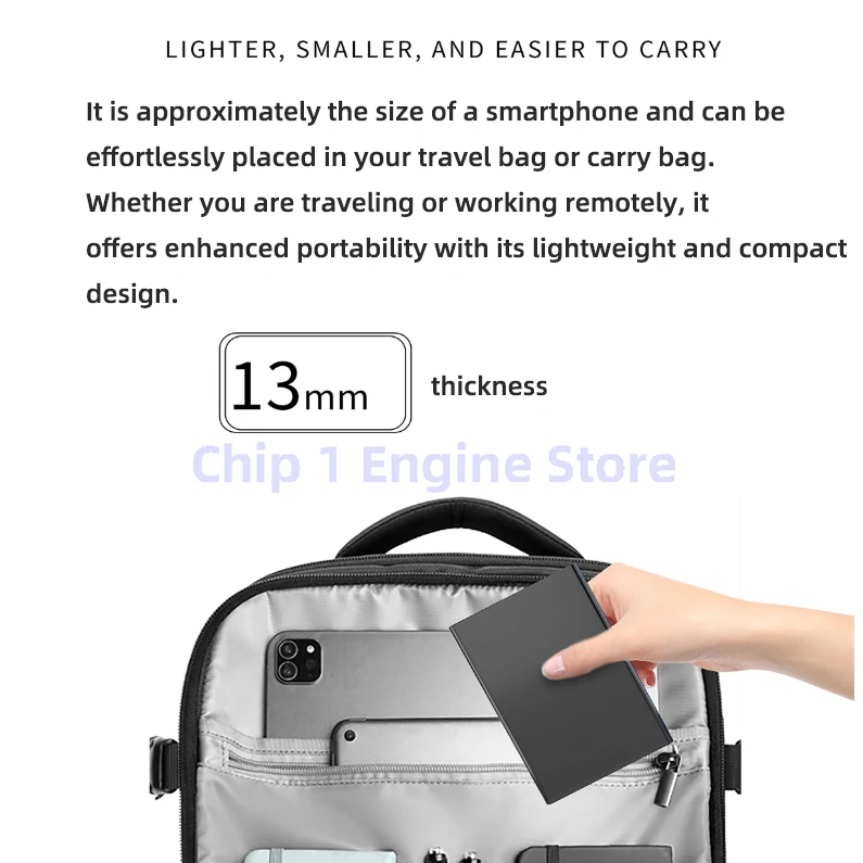 Disco rígido portátil usb3.0 de 500gb, disco rígido mecânico externo de grande capacidade para laptop, conexão de telefone móvel de 2.5 polegadas