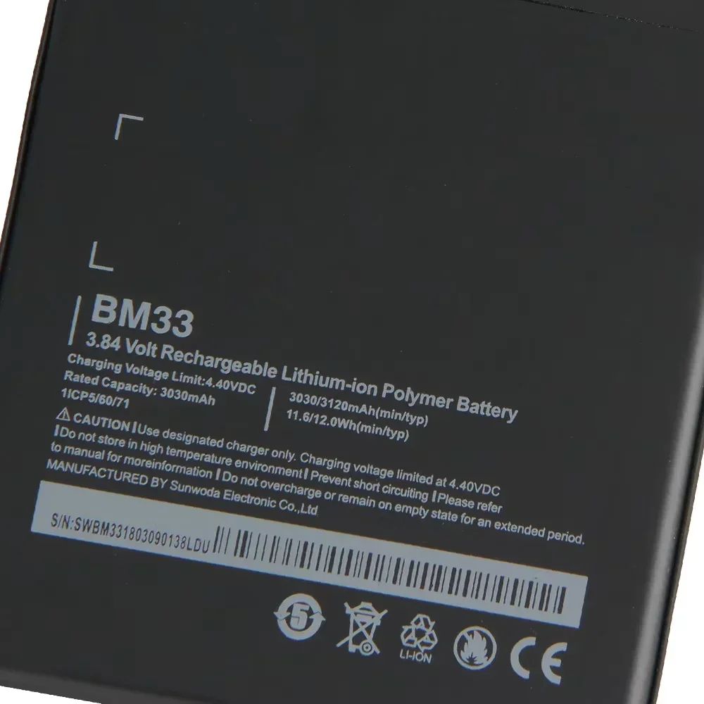 

Сменный аккумулятор для телефона BM33 2025 для Xiaomi Mi 4i Mi4i, высококачественные аккумуляторы для телефона 3120 мАч