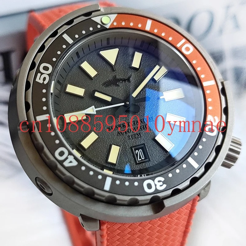 

[Official Monopoly] Titanium Canned Diving Watch Mechanical Luminous Ultra Light Watch