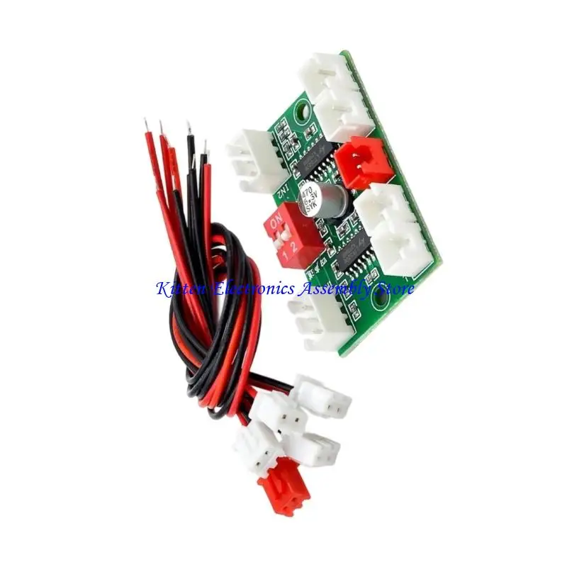 96GD XH A156 4 Output Digital Power Amplifier Board USB 5V For Home Theater Systems