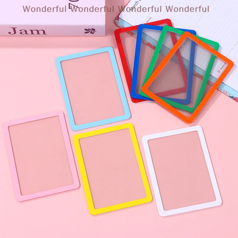 

High Quality 5PC Hard Plastic Card Sleeve, Anti-Fall Protective Casing, Best Protection