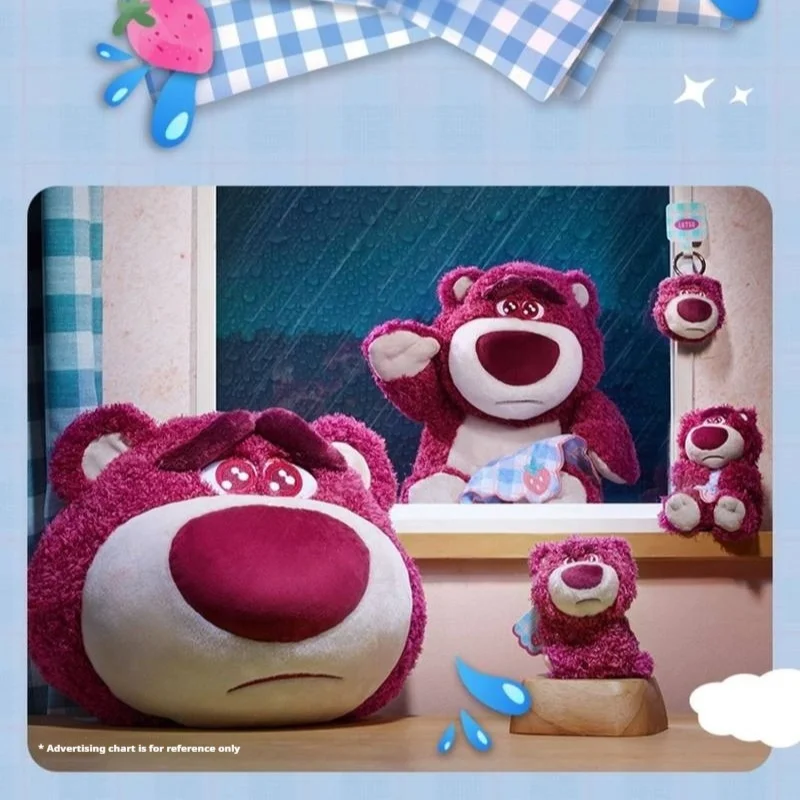 

Official Lotso Huggin Bear Handkerchief Series Plush Toy Pillow Keychain Valentine New Year Birthday Gift For Kids Adults