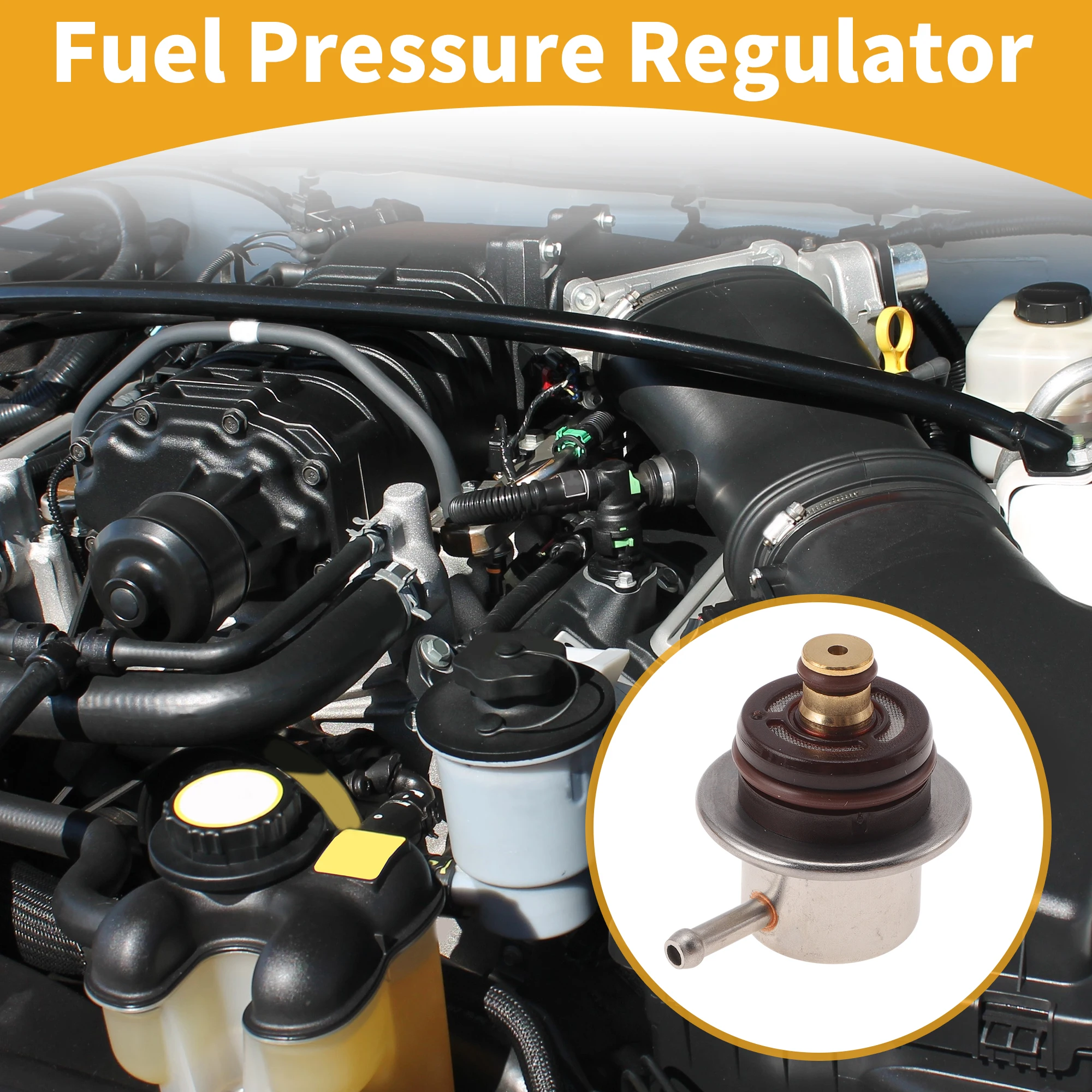 منظم ضغط الوقود UXCELL منظم مضخة الوقود رقم 3530138300 لشركة هيونداي سوناتا #2