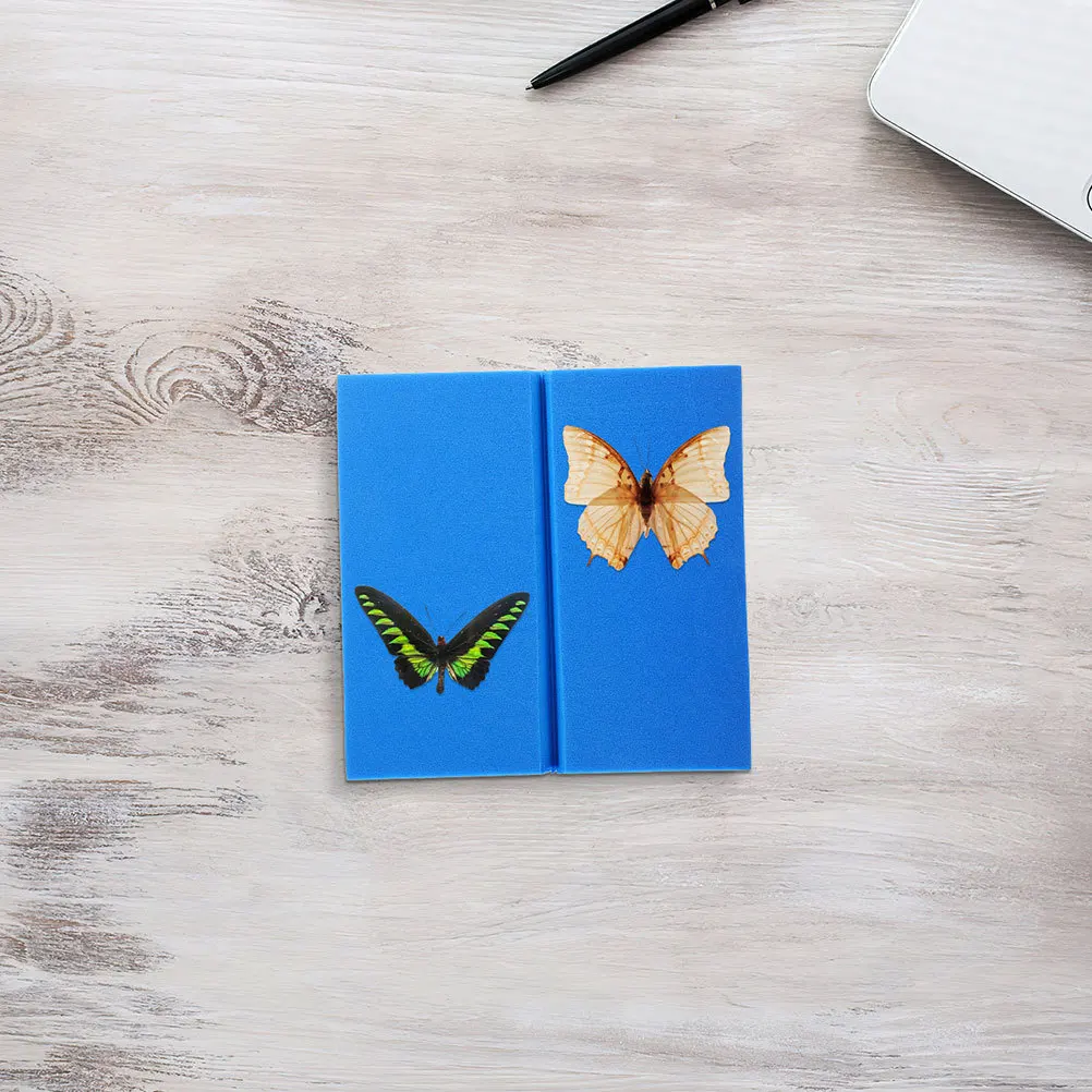 

2pcs Eva Foam Specimen Pinning Board Insect Display Mounting Tool For Science Education Project Bug Collection Lightweight