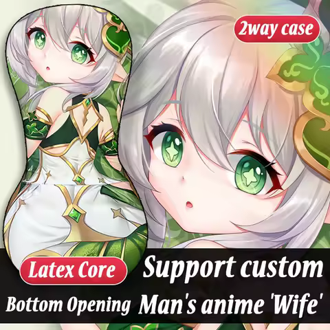 Game Genshin Impact Nahida Anime Dakimakura Body Latex Pillow Hug Bed Pillow Sleeping 40X60CM Pillow Cushion Support Custom