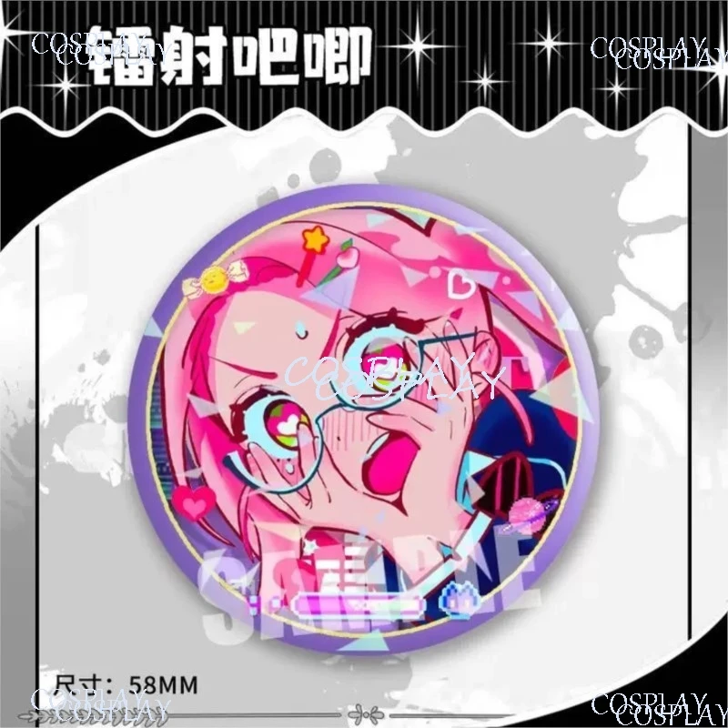 Alien Stage 58mm Badge Sua Mizi Till Luka Pin Brooch Metal Badge Halloween Comic‑con Accessories Birthday Collectible Gift view 2