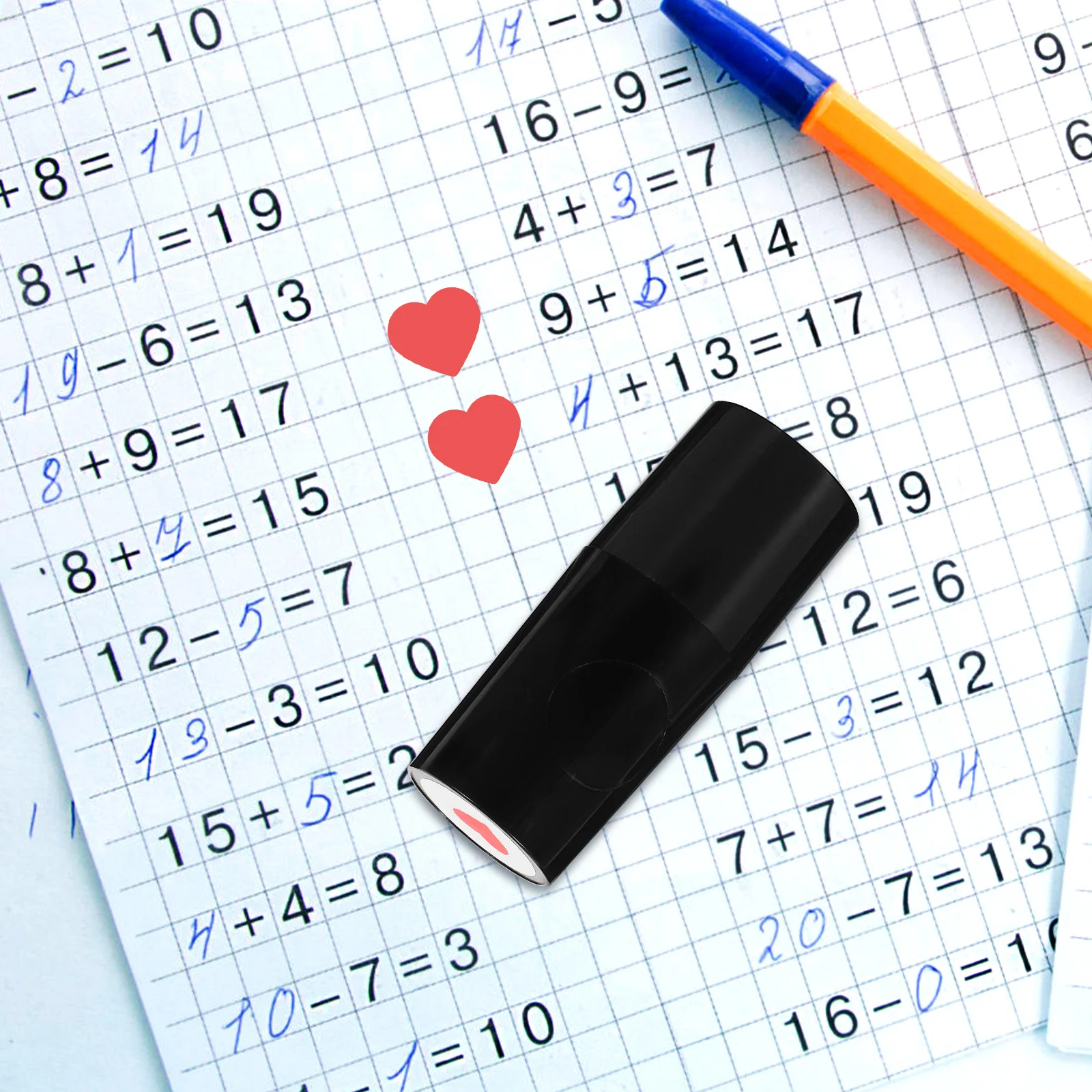 

Golf Ball Stamp Plastic Portable Stamper Reusable Easy Use Multi-Functional Golf Ball Marker Stamp Tool