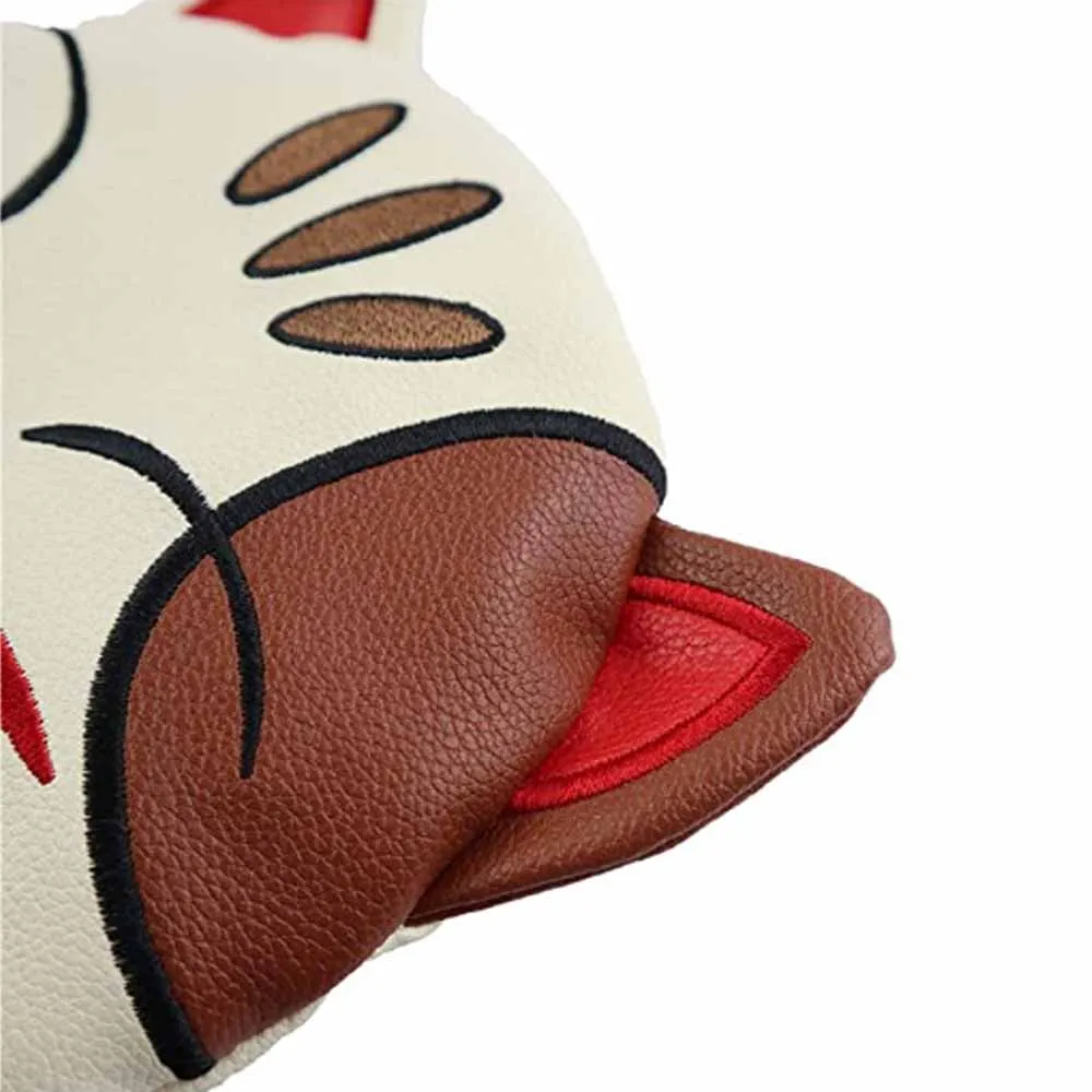 Golf Headcovers Golf Driver Fairway Wood Hybrid Lucky cat Cartoon Animal Golf Putter Cover Iron Set