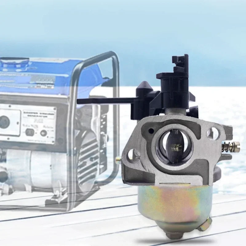 Imagem -02 - Gerador de Gasolina 2kw 3kw do Carburador com Gx160 Gx200 5.5hp 6.5hp 168f Distância do Furo de Montagem de Metal do Motor: 42 cm
