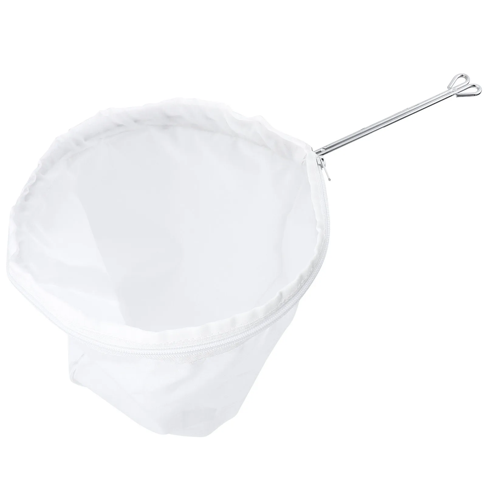 1Set High Performance Reusable Filter Bags with Stainless Steel Ring for Coffee Tea Soybean Milk Juice Separation Easy Clean