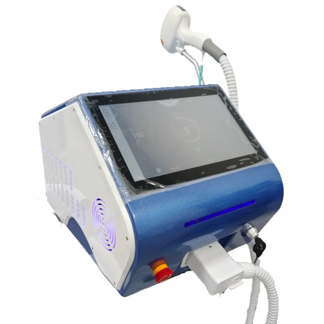 المهنية سوبرانو التيتانيوم الجليد 808NM ديود آلة إزالة الشعر بالليزر 2024 المحمولة 3000 واط الجسم الوجه لنزع الشعر