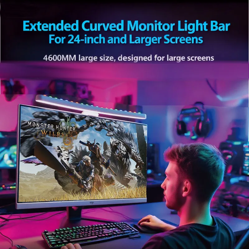 

Компьютерный монитор, световой бар, диммер, светодиодный подвесной светильник с питанием от USB для офиса/дома, регулировка цветовой температуры яркости