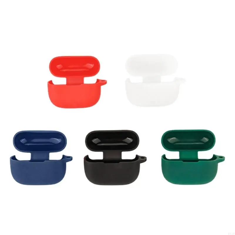 R9JE Protective Case Sleeve for Realme Buds T300 Headphone Cover High toughness