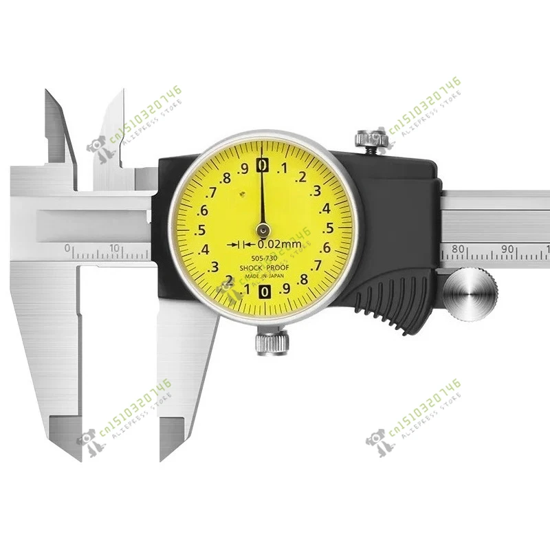 promise dial vernier caliper with meter represents high precision of 0-150-200mm505-730 732.
