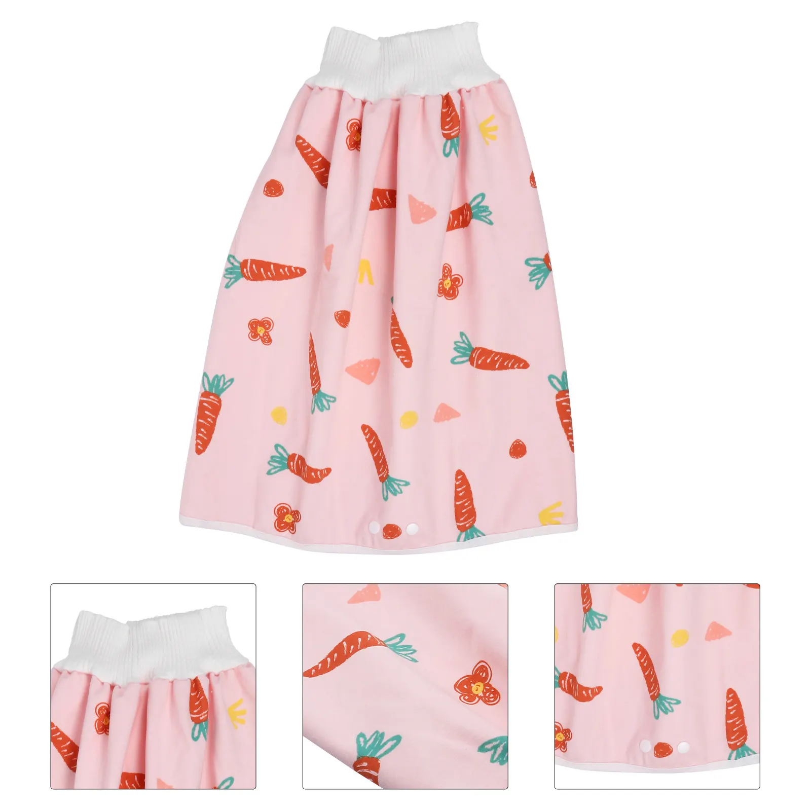 

Подгузная юбка с высокой талией для малышей, складная, непромокаемая, машинная стирка, имитация хлопка, для приучения к горшку