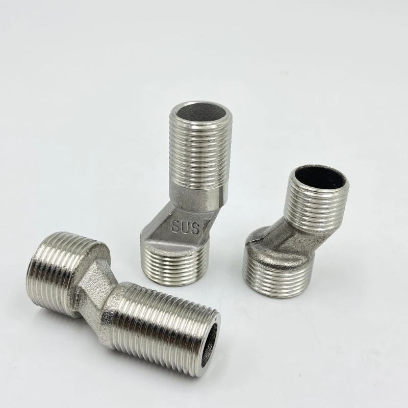 M17D Steel Thread Adapters Eccentric Connection Pieces set for Simple Pipe Connection