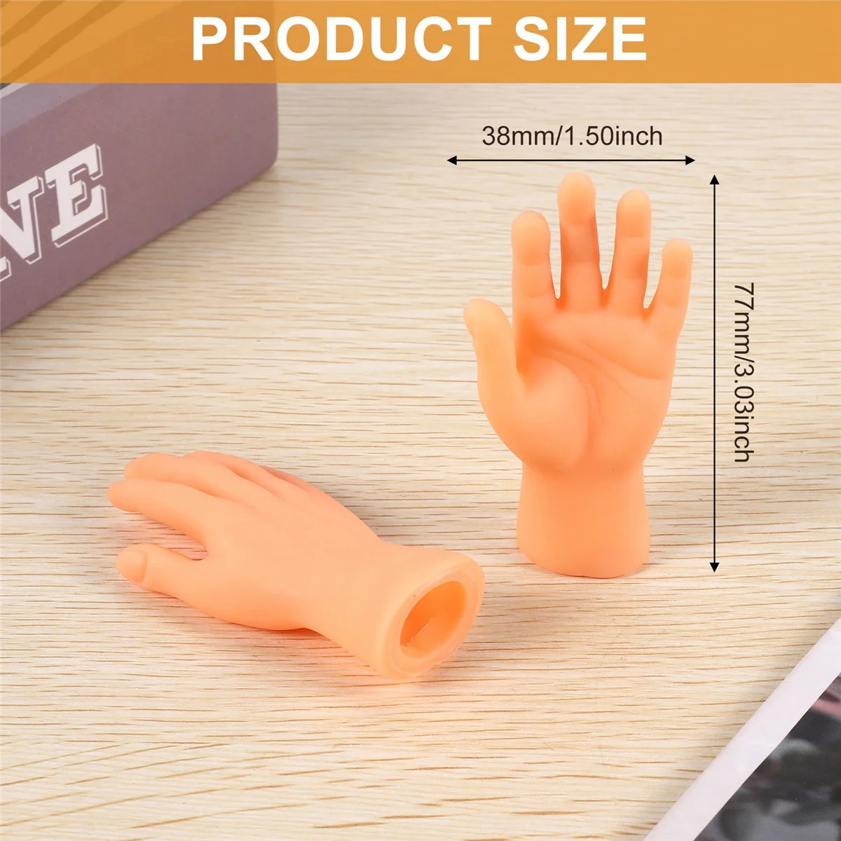 

MARQ 2 шт. забавные мини-руки креативные игрушки для пальцев маленькая рука дразнить кошку игрушка для домашних животных