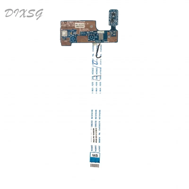 Original for ACER 5750 5750G 5755 5755G Power Button Board Cable Power cable Switch board LS-6905P LS-6902P cable 11cm and 19cm