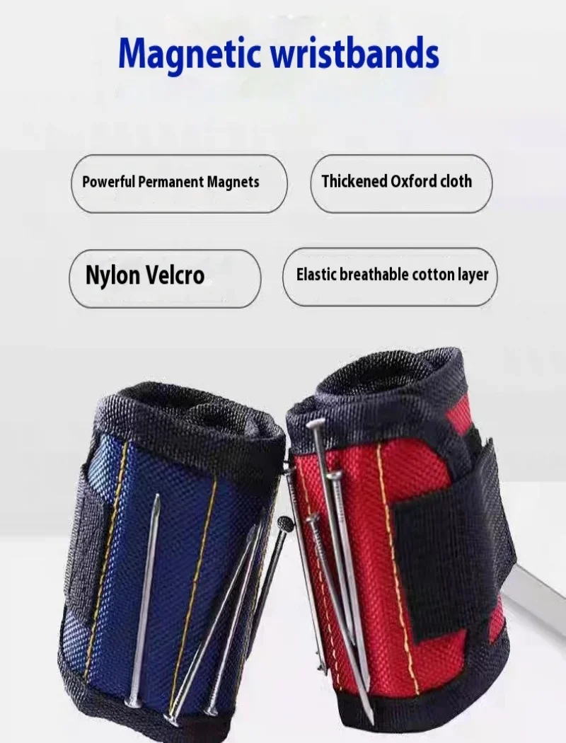 المحمولة متعددة الوظائف الأساور المغناطيسية القوية الكهربائية النجارة المسمار المنتقى أداة لمشاريع DIY