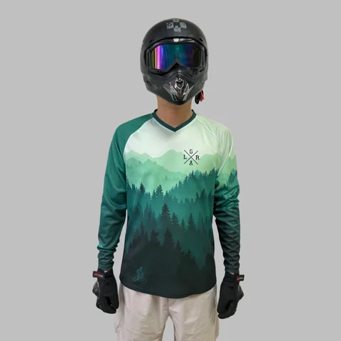 Loose Riders Jersey Men's Enduro Jersey BMX Mountain Bike Breathable Shirt DH Motocross Downhill Jersey