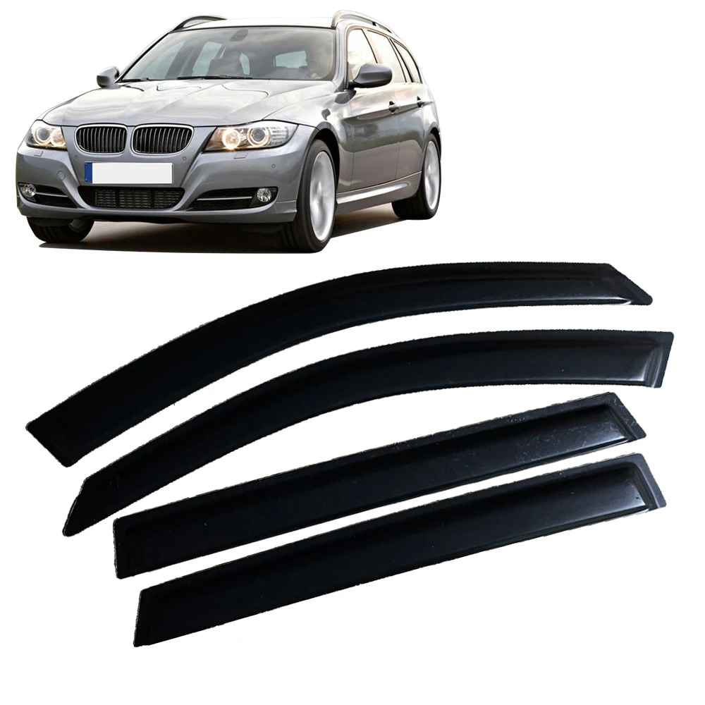 

Козырек на окно для BMW 3 серии E91 2006, 2007, 2008, 2009, 2010, 2011, WAGON, всепогодный дверной козырек, ветрозащитный козырек от дождя, боковое окно