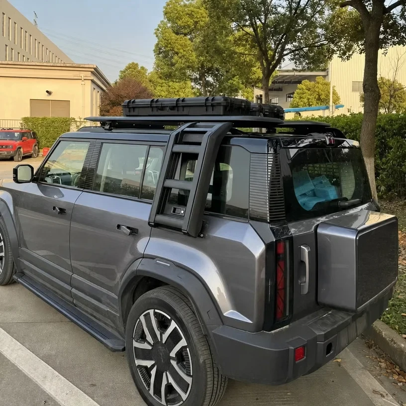 For Accessories Side Window Storage Tool Storage Box Side Ladder  Easy-to-Install Roof Rack for Icar 03 Jaecoo EJ6