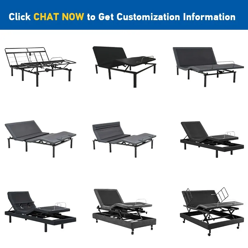 Electric Adjus      Multi-Function Smart Bed – Remote Control for Nursing Care