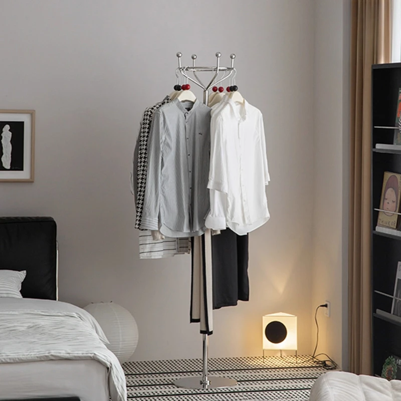 

Petal coat rack Floor hanger 304 stainless steel bright light