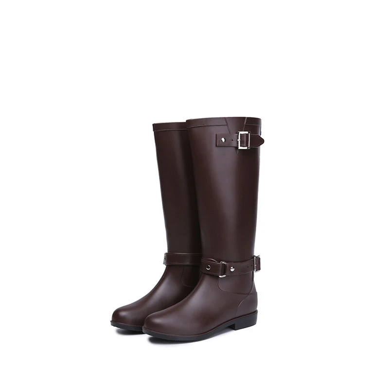 

Stylish and Slip-Resistant High Top Women's Rain Boots - Fashionable Waterproof Shoes for Women