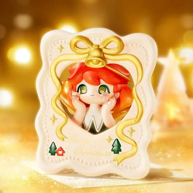 Genuine AZURA Warm Christmas Series Blind Box Toys Kawaii Action Figures Cartoon Desktop Model Girls Birthday Gift Collection