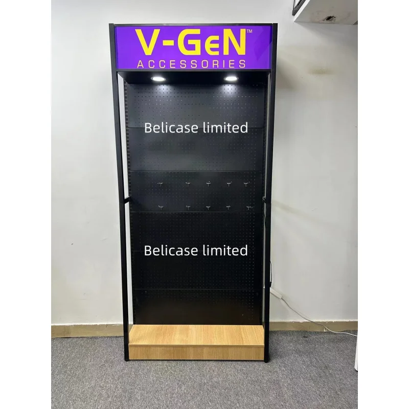 2025customized.Cell Mobile Phone Shop Display Accessories Include Charge And Holder Cabinet Shelves Cabinet