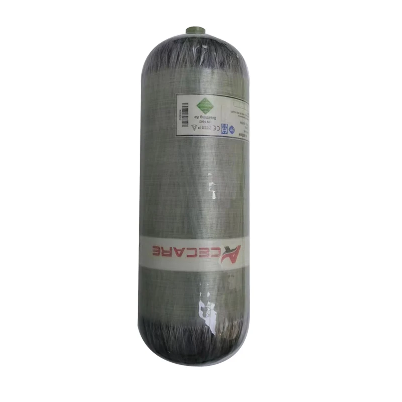 ACECARE 12L Verbund Hochdruck Zylinder CE 30Mpa 300Bar 4500Psi Carbon Faser Scuba Tauchen Tank