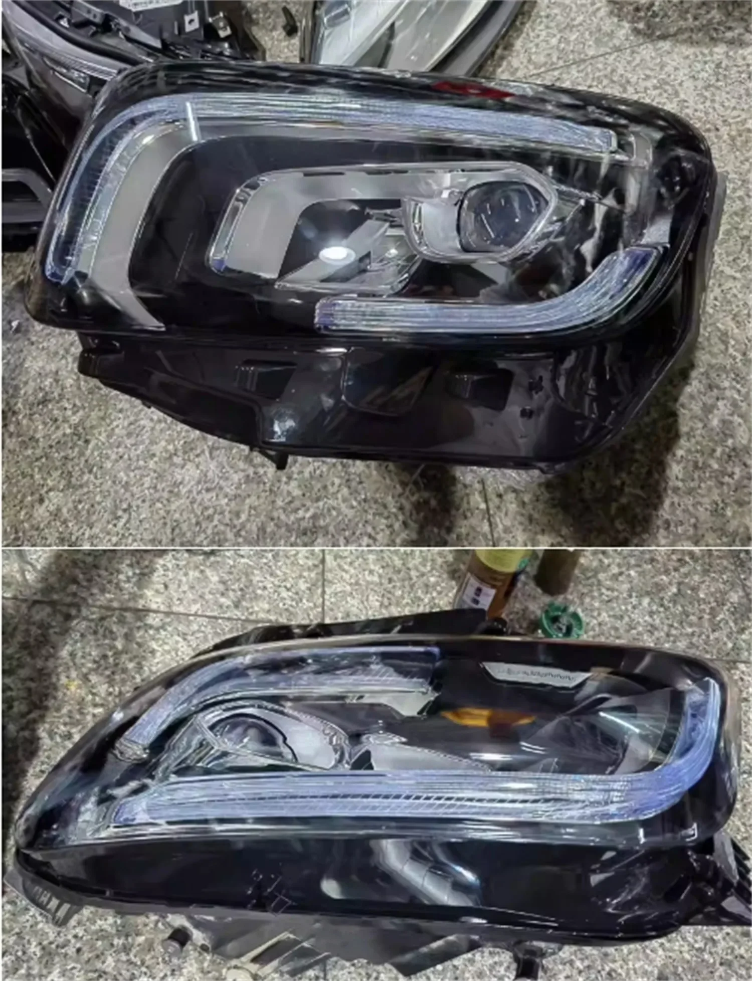 

Car Led Headlight Angel Eye for Mercedes Benz GLB W247 Daytime Running Light Turn Signal