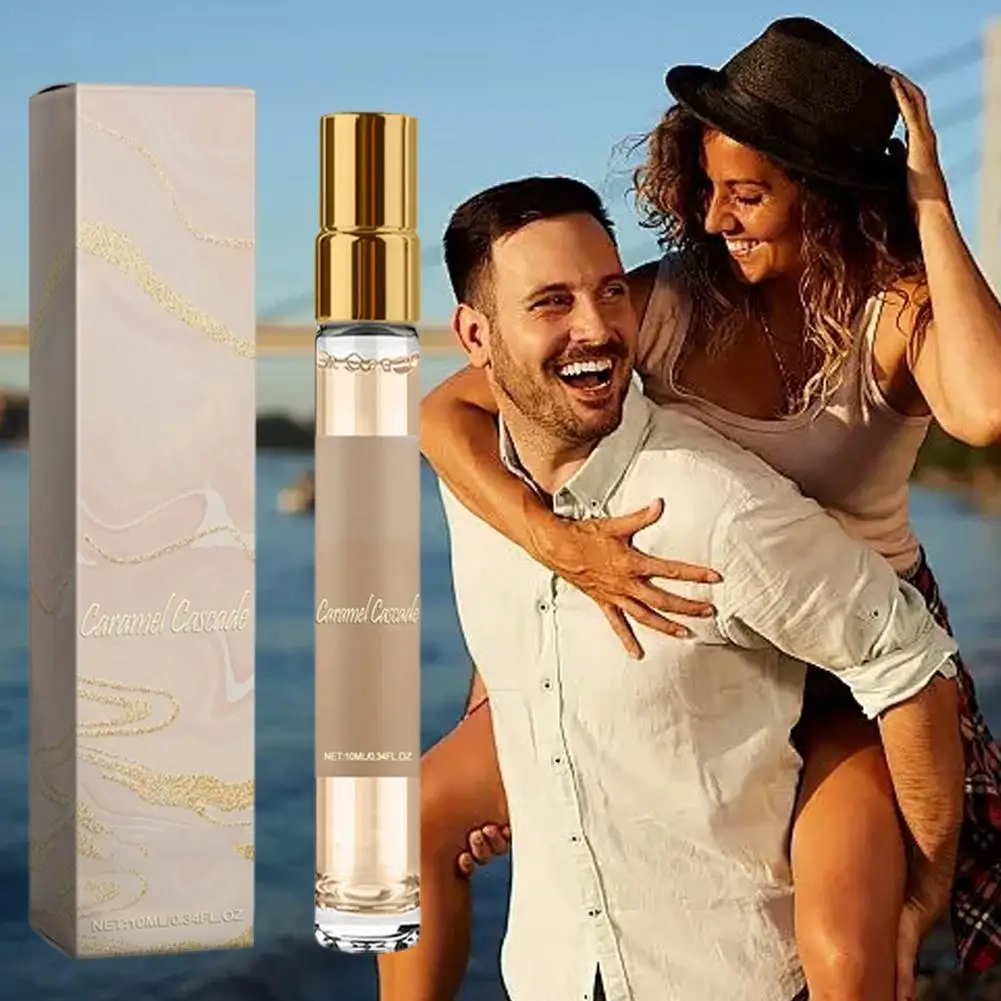 Perfume de caramelo ligero portátil Fragancia fresca y elegante de larga duración con un nicho natural, aroma suave 10 ml 1/2/3 piezas