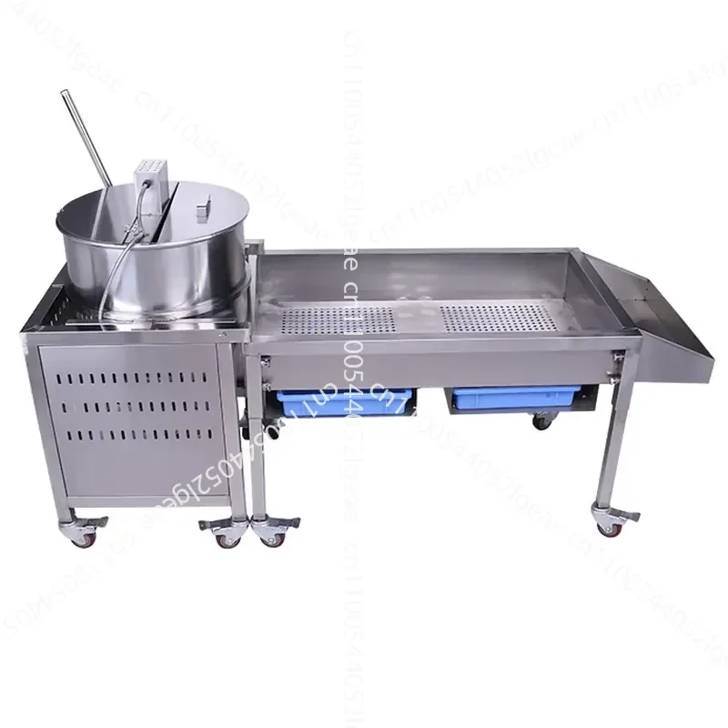 Stainless Steel Commercial Caramel Kettle Corn Popcorn Machine for Sale