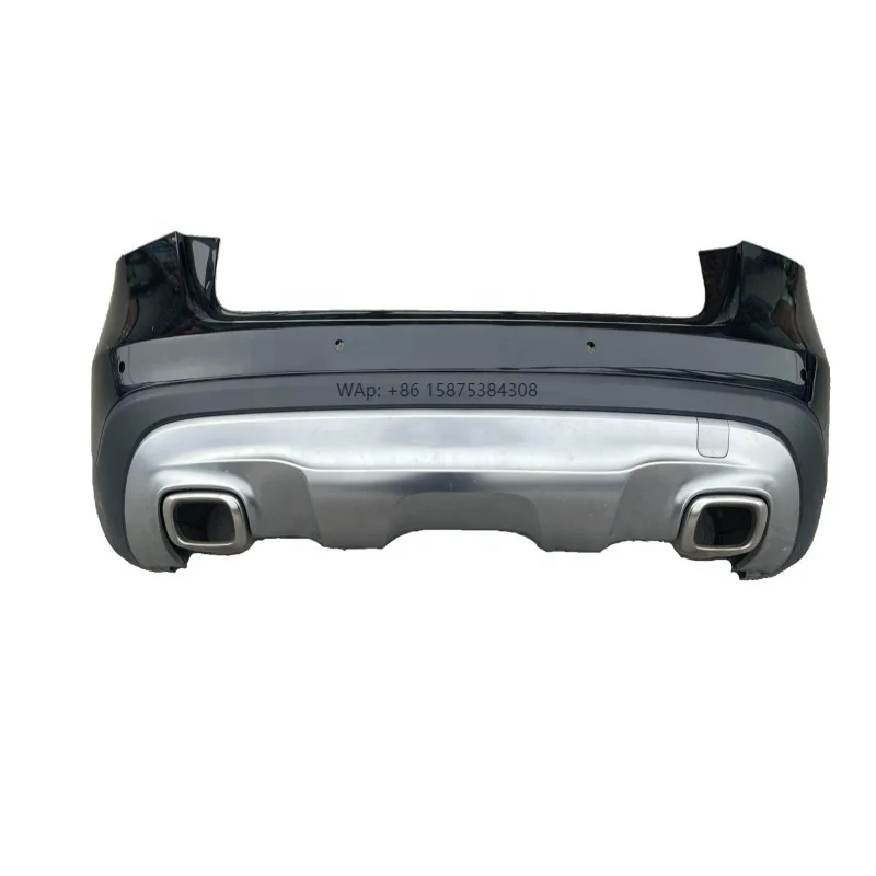 

The Popular GLA Series W156 Rear Bumper Assembly Rear Enveloping Exhaust Hood Electroplated Finish Plate for