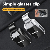For Haval F7 H6 H2 H3 H4 H5 H9 M6 F5 F9 Car Sun Visor Glasses Clip One-hand Pressing Eyeglasses Holder Car interior accessories