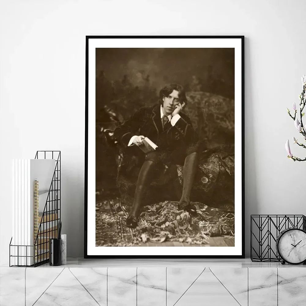 Oscar Wilde Poster Gallery Prints Painting, Wall Pictures, Living Room Sticker