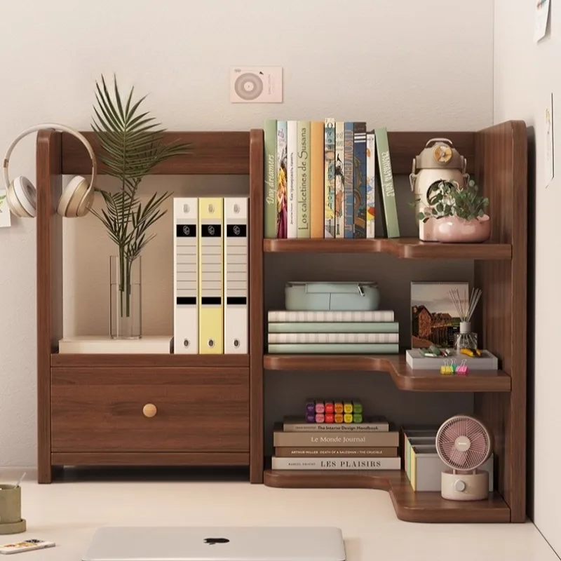 Office Filing Storage Holders Stationery Decorations Stand Bedroom Desk Book Corner Shelf Large Capacity Room Organizer Shelves