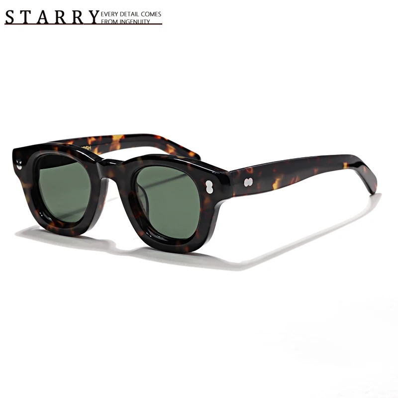 

Fashion SSCOT New Round Acetate Fiber Sunglasses Men Myopia Reading Optical Women Elegant Prescription Sunglasses