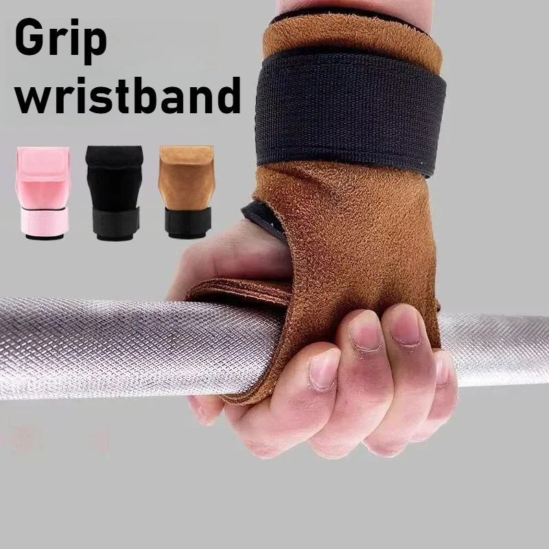 

Fitness Wrist Support Hooks - Heavy Duty Lifting Straps for Bench Press Deadlifts Pull Ups - Gym Gloves with Non-Slip Grip Pads