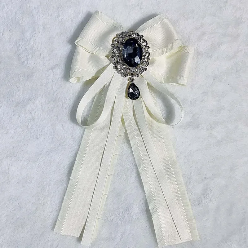 Broche à nœud polyvalent en alliage coréen, biscuits, style collège, chemise, robe, col, fleur, petit, parfumé, accessoires