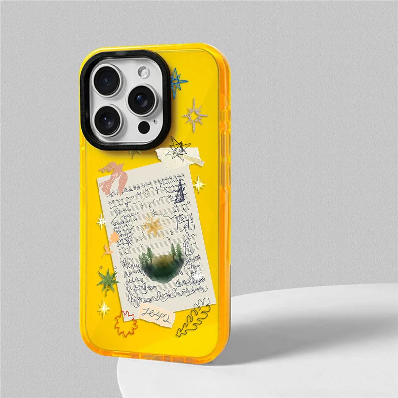 الحيوانات القط قضية الهاتف آيفون 17 16 15 14 13 12 11 برو ماكس XR 7 8 زائد SE 2020 2022 البسيطة الهواء لينة بولي TPU للصدمات الغطاء الخلفي #5