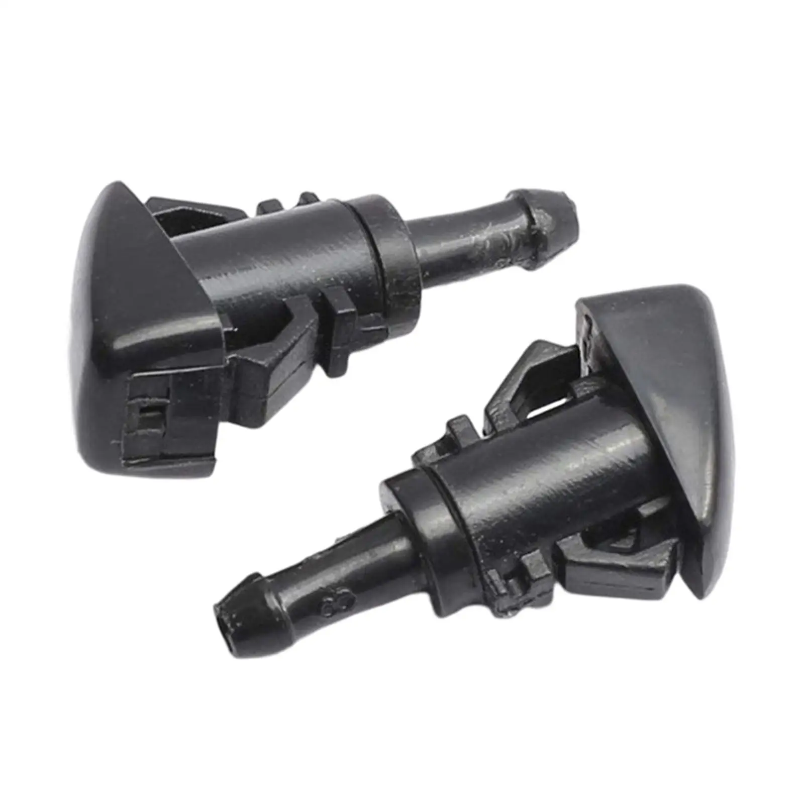 2 Pieces Sturdy Windshield Washer Nozzle Automotive Wiper Washer Spray Jet for