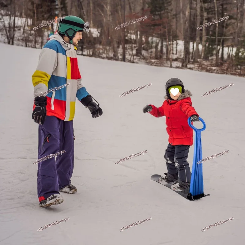 Foldable Skis for Playing in The Snow Outdoor Adults and Children Snowboards Thickening Snowboard