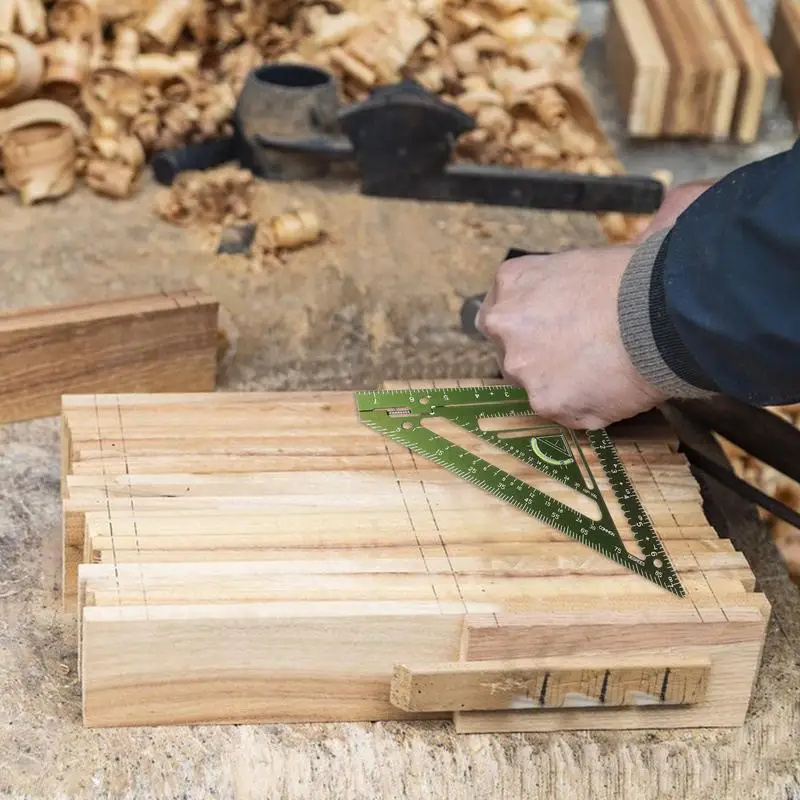 Innovative Rafter Square Tool Multi-purpose Square Tool Carpentry Squares Right Angle Ruler Multifunctional Rafter Square