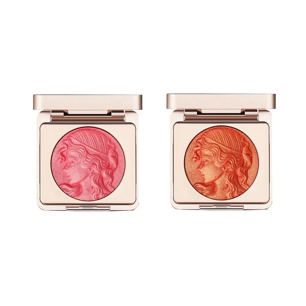 À prova dwaterproof água veludo fosco pêssego rouge longa duração sweatproof rosa bochecha matiz blush brilhante natural monocromático blush paleta