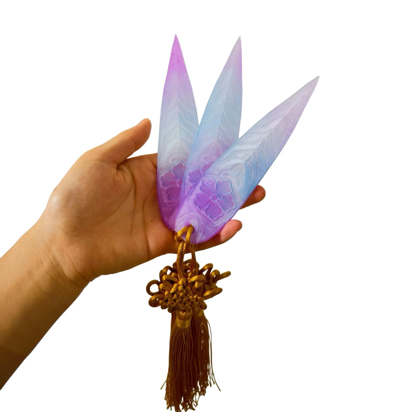 HUNTERX Cosplay 3D Printed Dart Demon Hunters  Zoey Costume Kpops Accessories Weapon Adults Womens Halloween Outfits Props